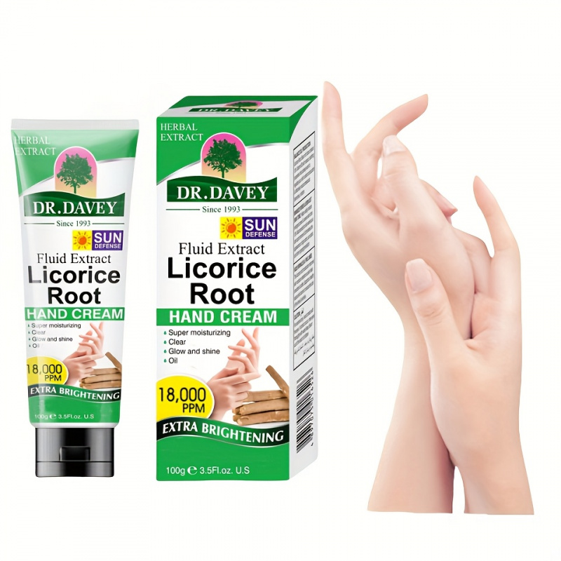 Licorice Root Sticks - Licorice Hand CreamHand CreamMoisturizing Refreshing Non-Greasy