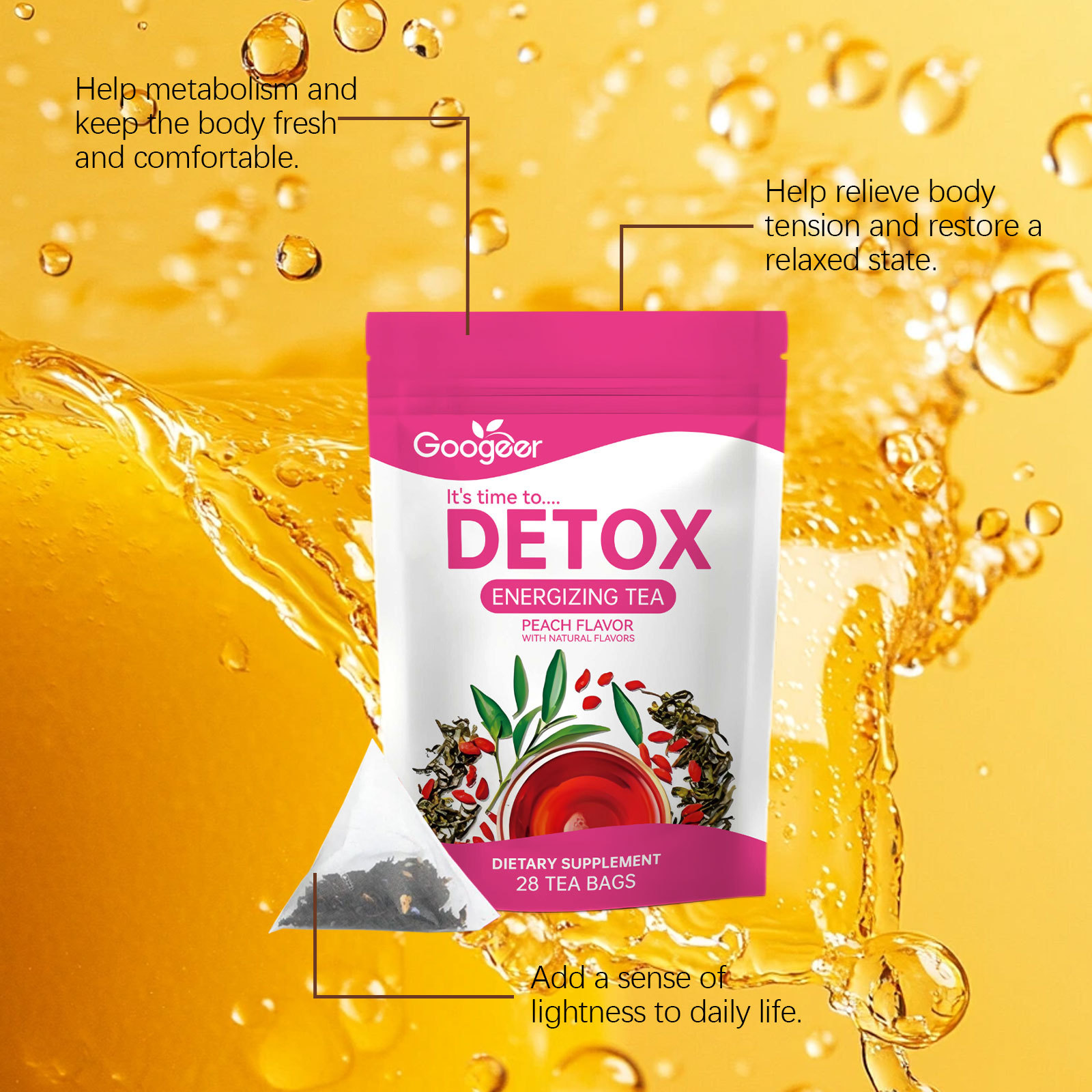 Detox Cleanse Tea - Body Treat - Herbal Wellness Tea review and price