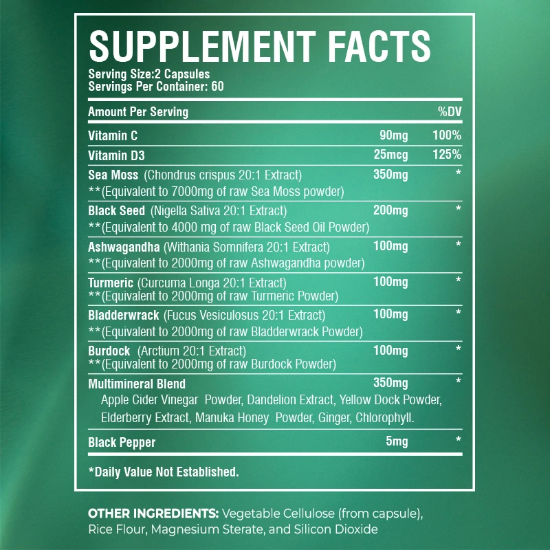 Sea Moss Supplement - Supports - Licorice Root Sticks review and price