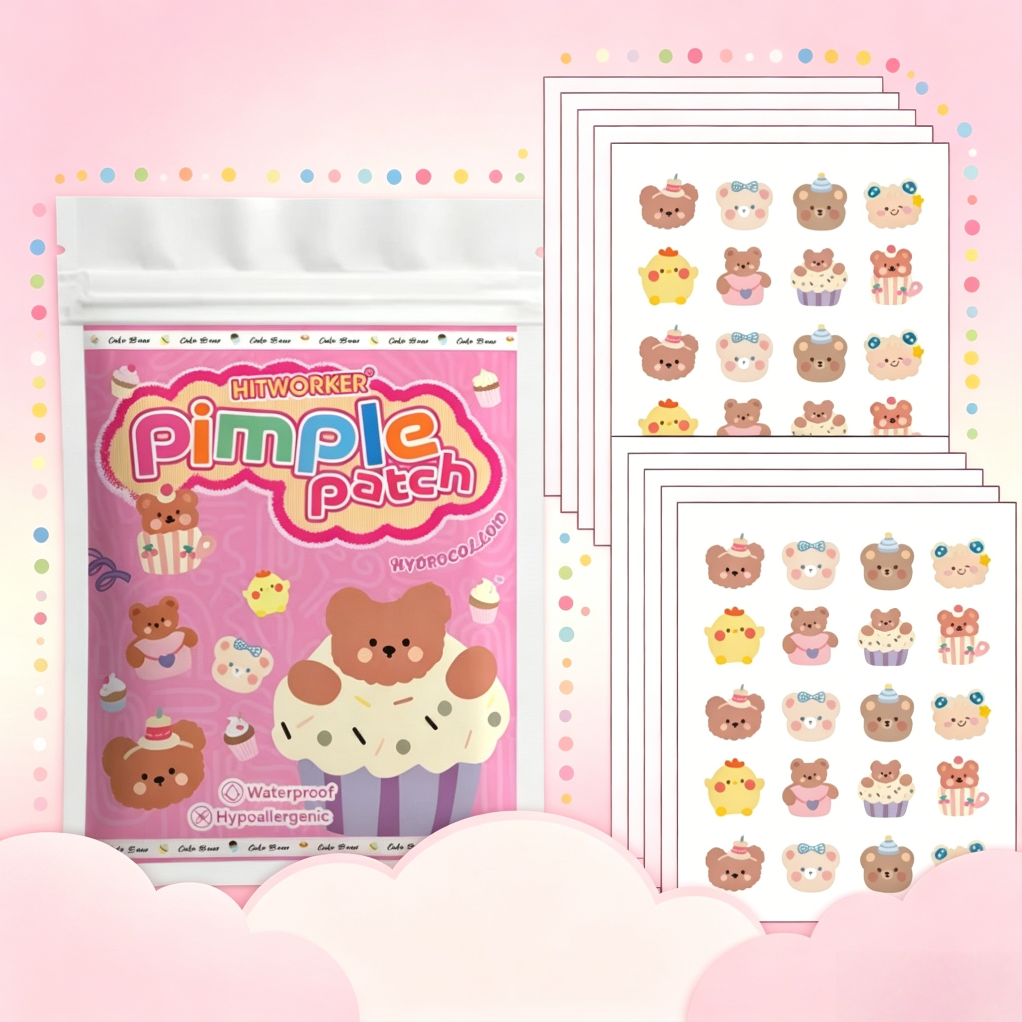 400Pcs Cartoon Bear Hydrocollo - Herbal Wellness Tea review and price
