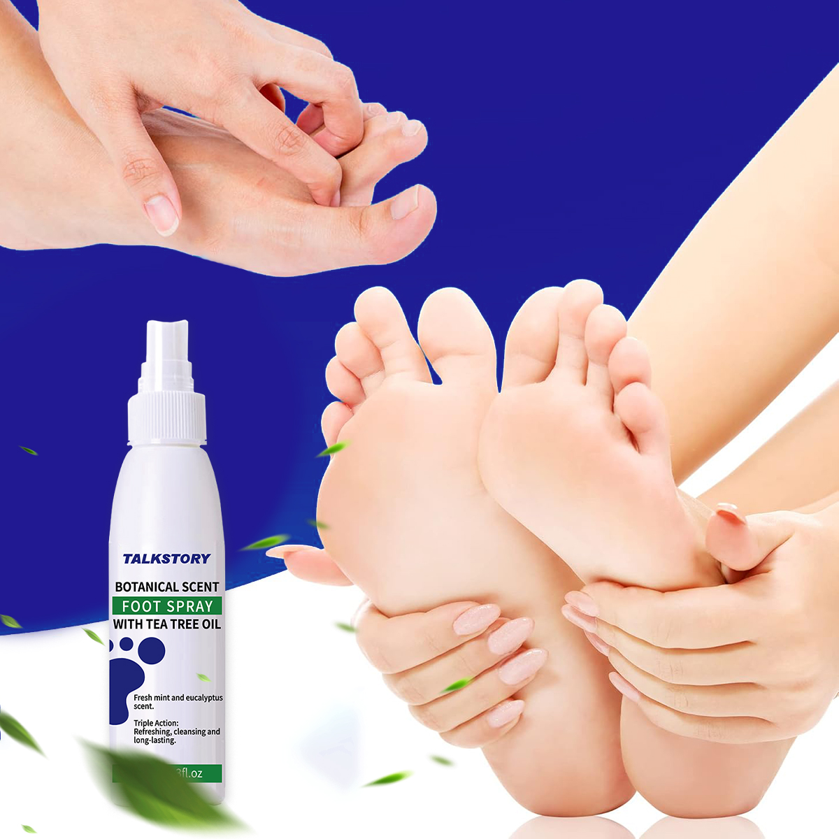 TALKSTORY Foot Deodorant Spray - Herbal Wellness Tea review and price