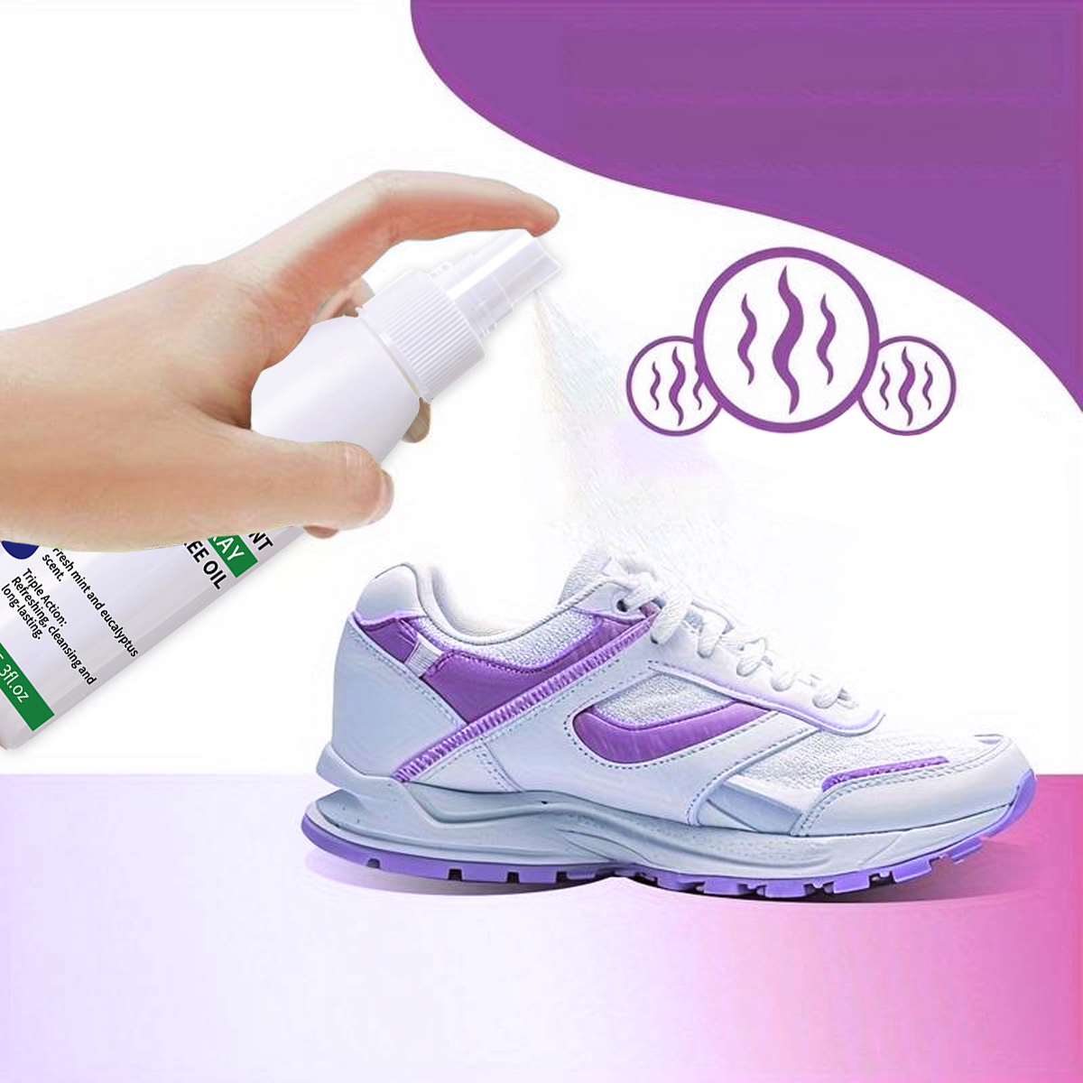 TALKSTORY Foot Deodorant Spray - Herbal Wellness Tea review and price