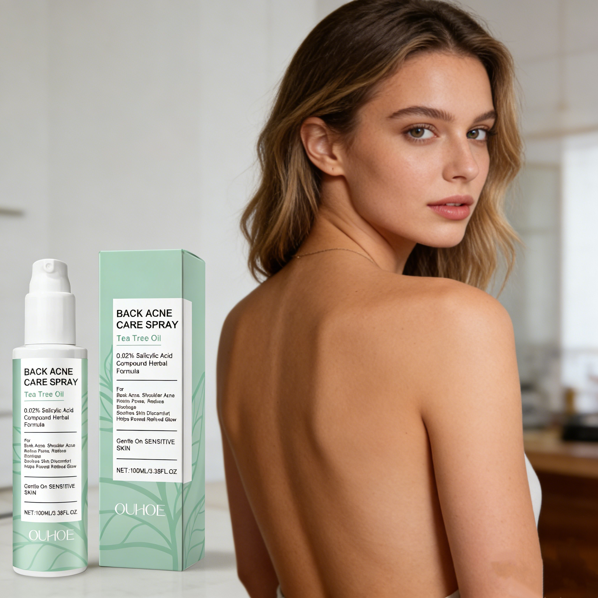 Salicylic Acid Back Acne Spray - Herbal Wellness Tea review and price