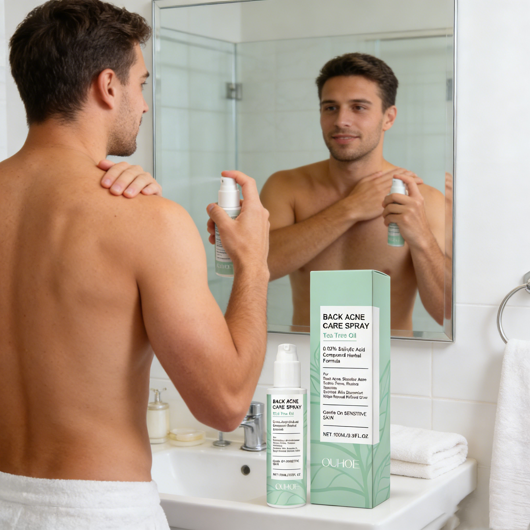 Salicylic Acid Back Acne Spray - Herbal Wellness Tea review and price