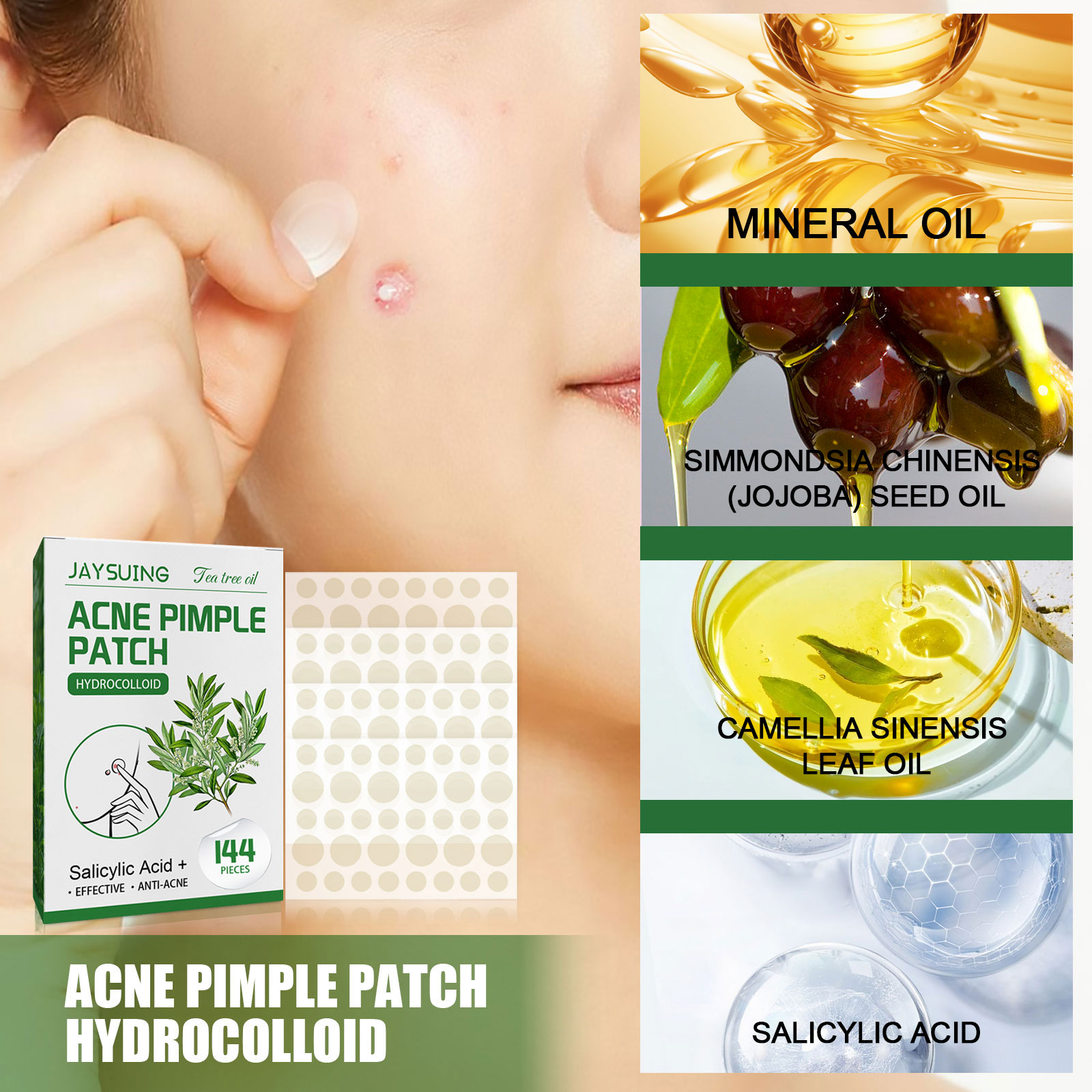 Acne Pimple Patches Translucen - Herbal Wellness Tea review and price